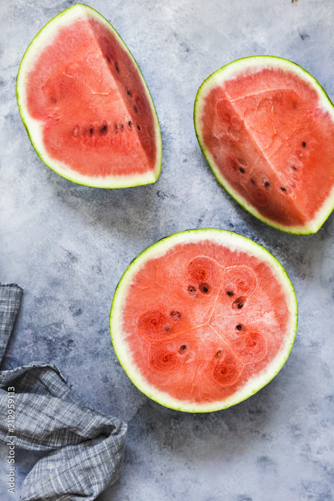 Watermelons, chopped Watermelons, chopped