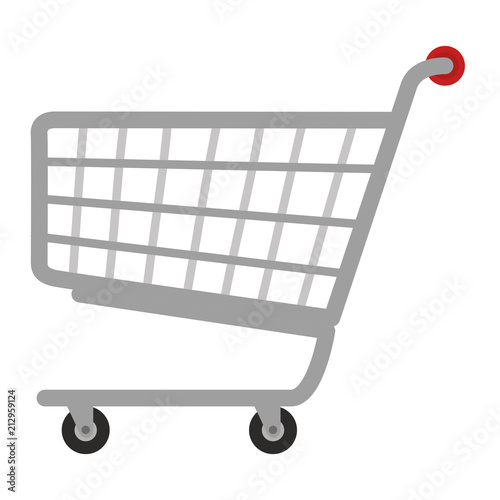 shopping cart isolated icon