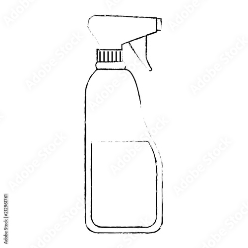 bottle spray product icon vector illustration design