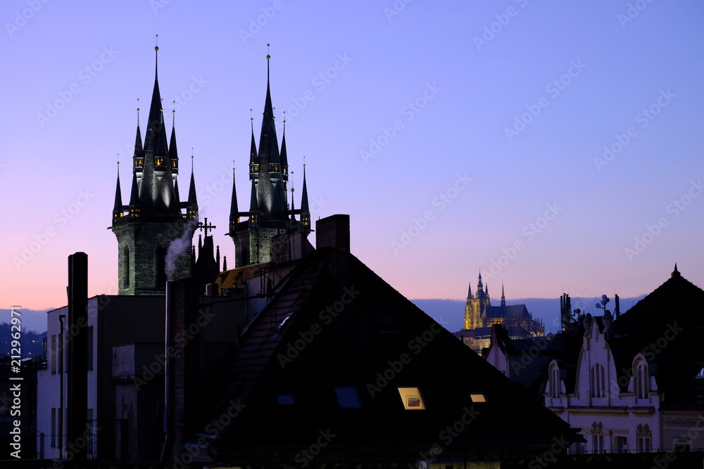 Obraz premium プラハの夜