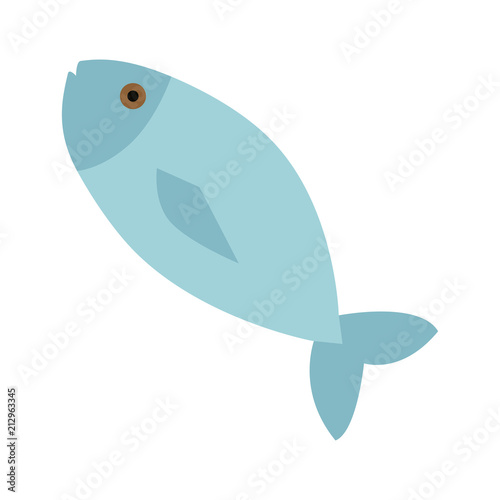 fresh fish meat icon vector illustration design