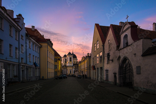 Tallinn. Sunset. City © Svetlana