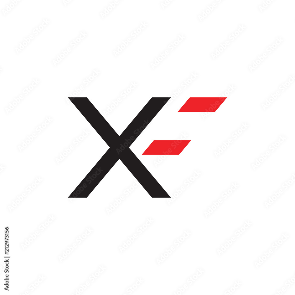 XF logo letter design XF logo letter design