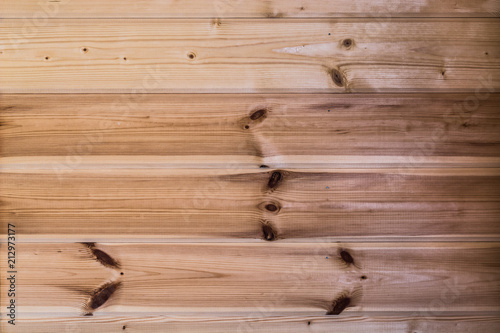The natural color of unpainted wooden boards