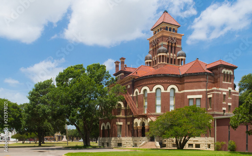 the grand Gonzales County courthouse built in 1894 photo