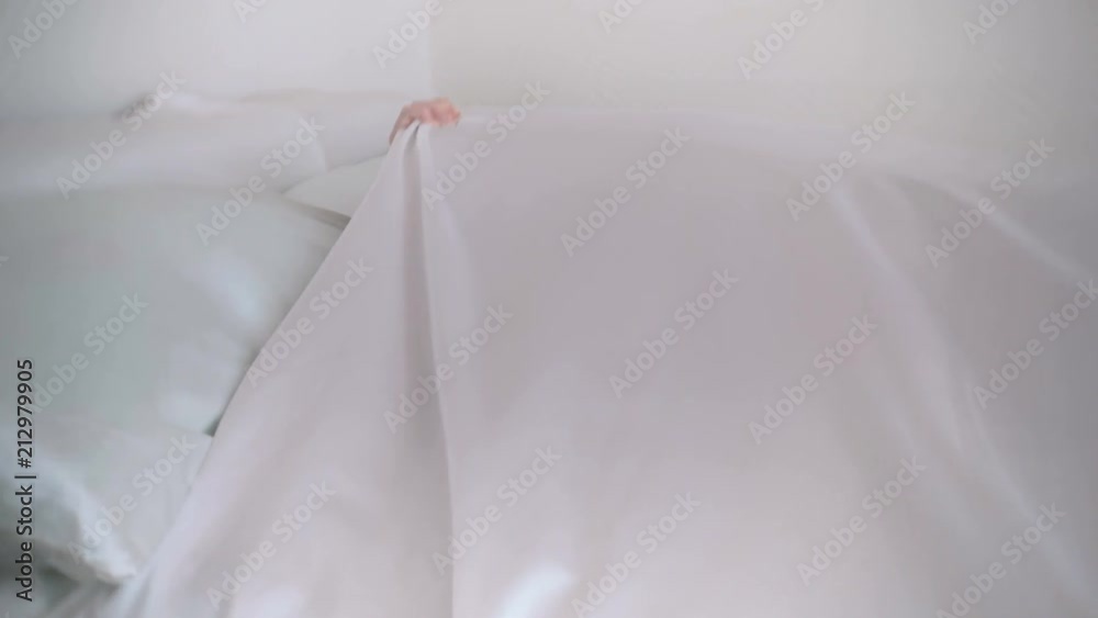 Seven year old boy wrapped himself in a blanket and sleeps. Seven year old boy wrapped himself in a blanket and sleeps.