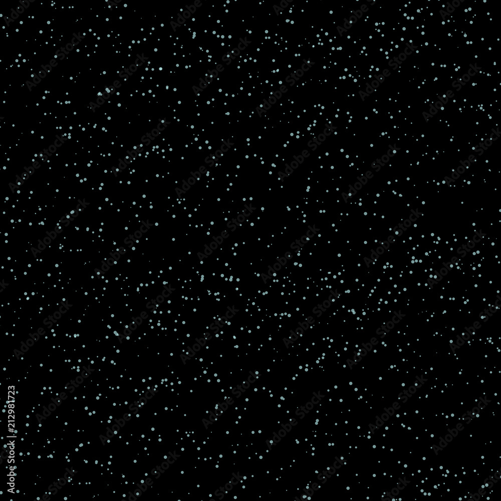 Seamless pattern with white stars in black sky. Vector. Seamless pattern with white stars in black sky. Vector.
