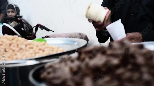 Chickpea market in Morocco