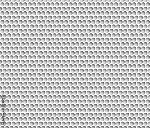 Abstract background with metal background. Grid of round cells. Background with 3D  effect for backgrounds, wallpapers, covers and your design