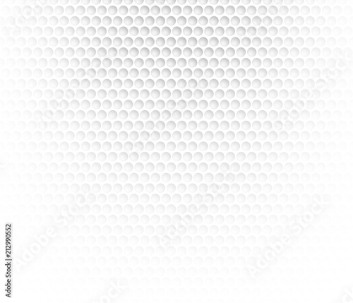 White abstract background with metal background. Grid of round cells. Background with 3D effect for backgrounds, wallpapers, covers and your design