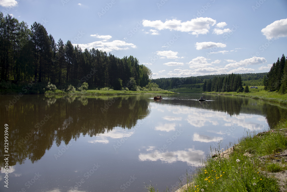 На реке Чусовая