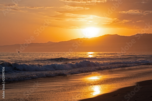 Sunset in Malibu 
