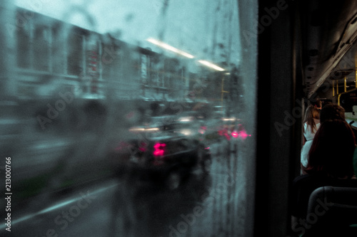 дождь, окно, стекло