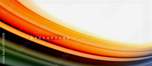Rainbow fluid colors abstract background twisted liquid design  colorful marble or plastic wavy texture backdrop  multicolored template for business or technology presentation or web brochure cover