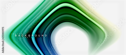 Rainbow fluid colors abstract background twisted liquid design, colorful marble or plastic wavy texture backdrop, multicolored template for business or technology presentation or web brochure cover