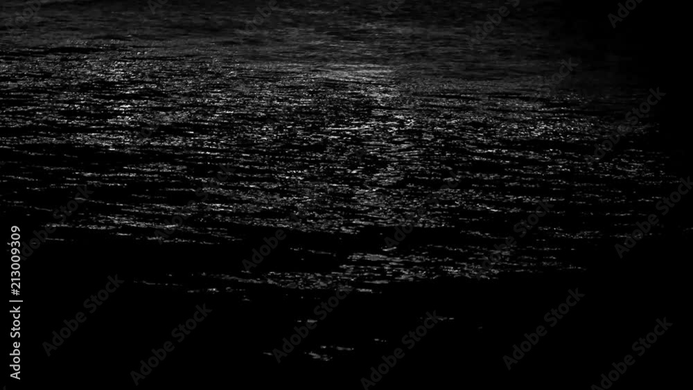 Background of Black and White Lights Sparkle Generic Water Surface Ripple