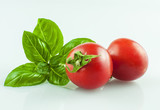basil and tomato