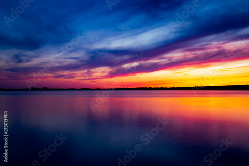 sonnenuntergang am müggelsee © Armin