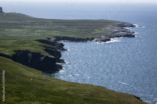 The Island of Valentia (in Gaelic Dairbhre), west of Ireland. Iveragh Peninsula (County Kerry). Bridge located in Portmagee. Ferry Knightstown. photo