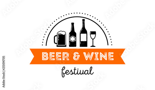 Beer festival banner, event poster, promotion
