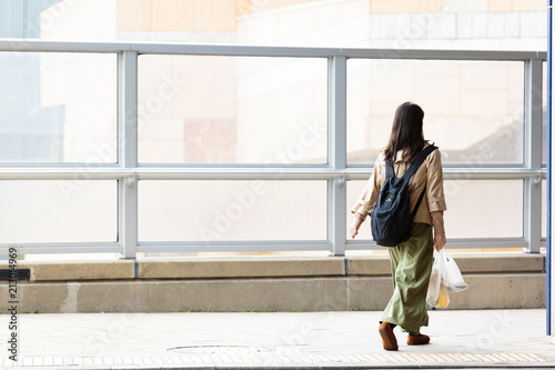 通行人と横断歩道