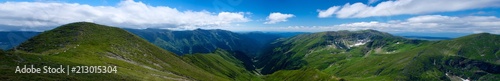 Fagaras Mountains wide Panorama © jankost