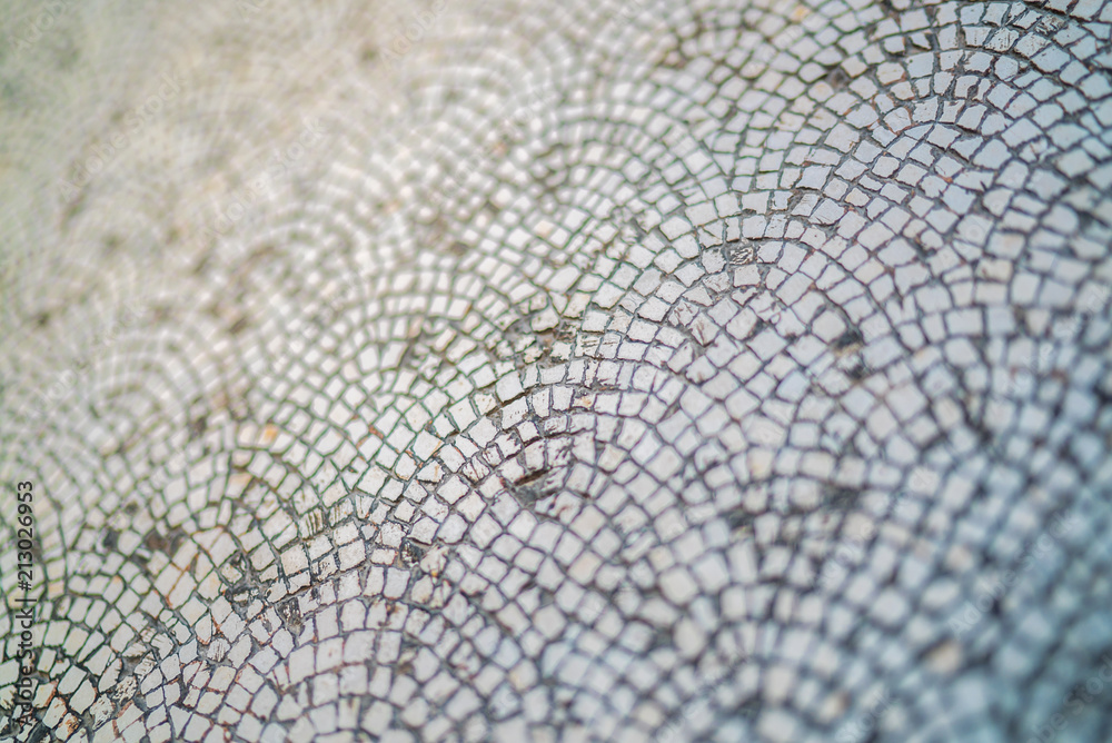 Fototapeta premium archaeology and historical mosaic works