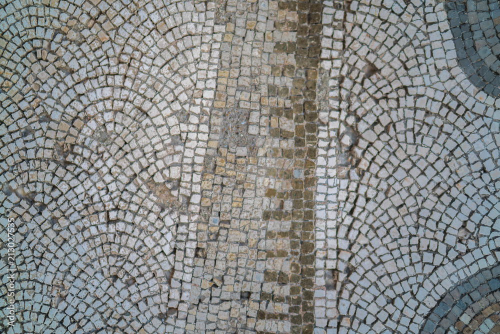 Fototapeta premium archaeology and historical mosaic works