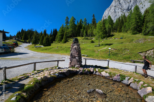 Foto La sorgente del fiume Piave  val Sesis Belluno Italia