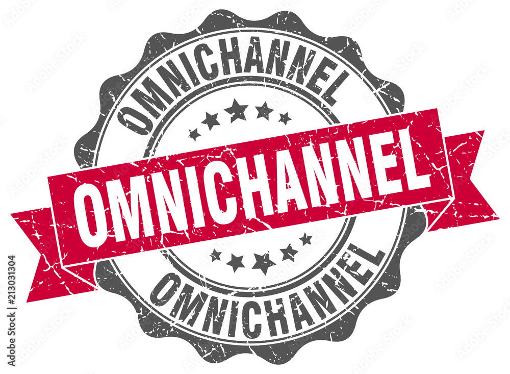Obraz premium omnichannel stamp. sign. seal