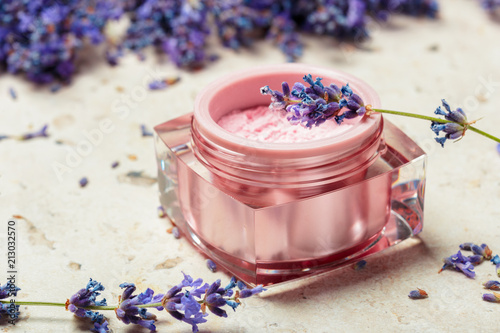 natural facial cream with lavender