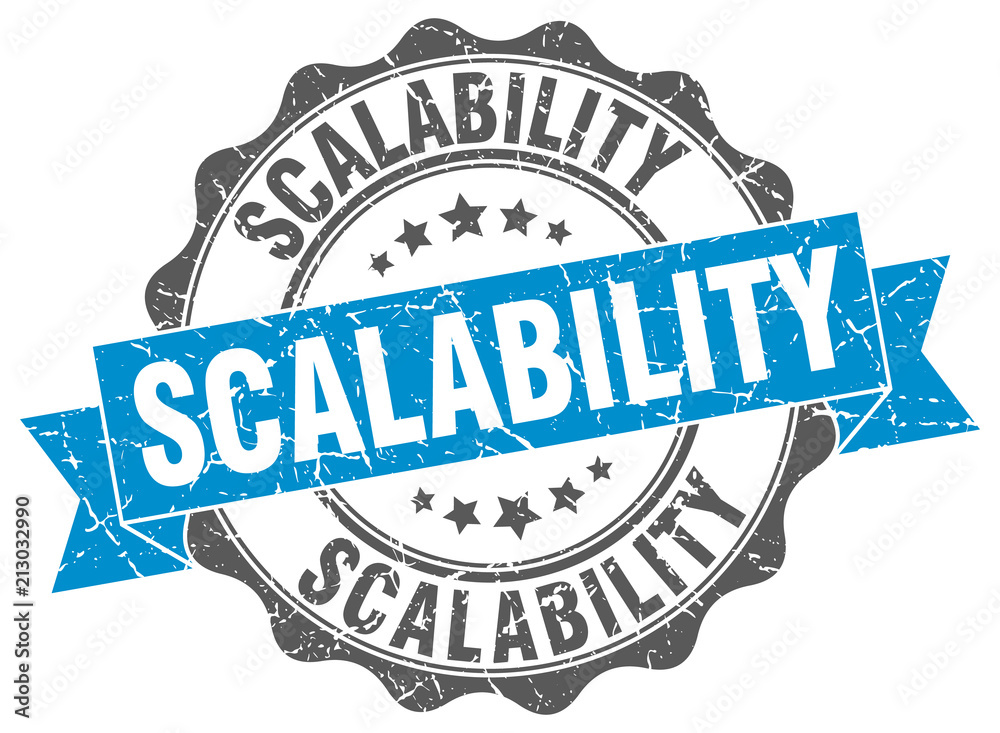 Fototapeta premium scalability stamp. sign. seal