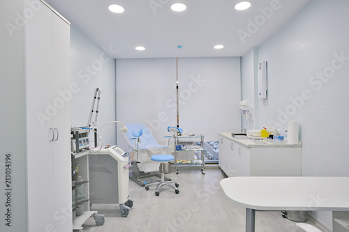 genicology room, clinic medicine, modern office of women's health, genicology hospital
