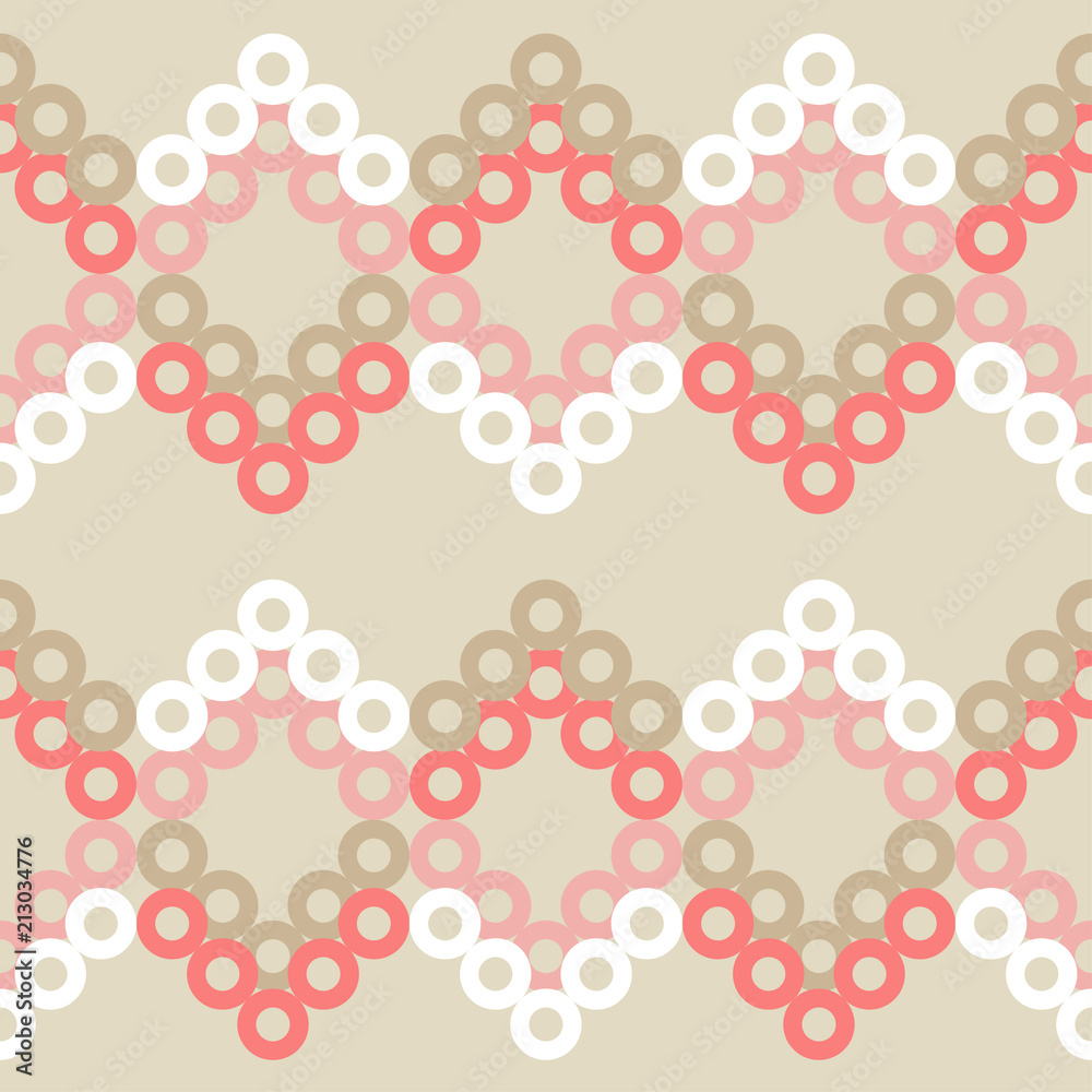 Polka dot seamless pattern. Geometric background. The colorful balls. Тextile rapport.