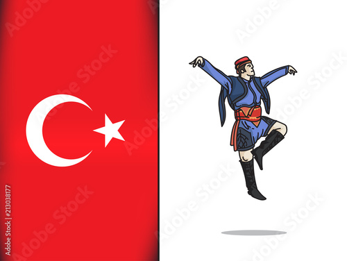 Turkish culture for Zeybek dance icon