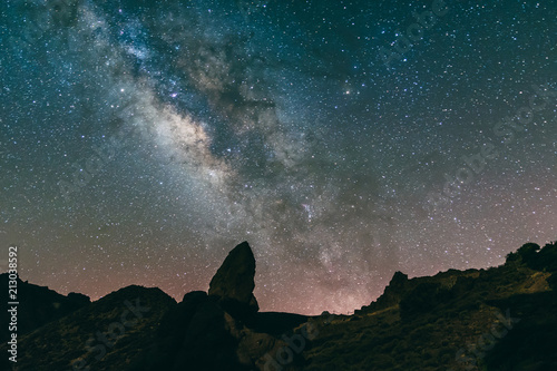 Astrophotography Milkyway in Tenerife