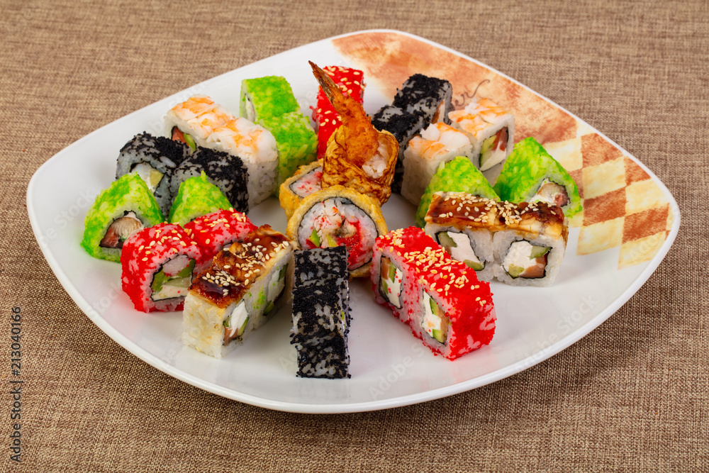 Japanese roll set Japanese roll set