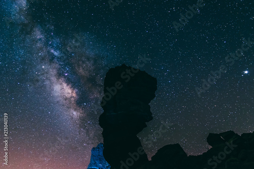 Astrophotography Milkyway in Tenerife