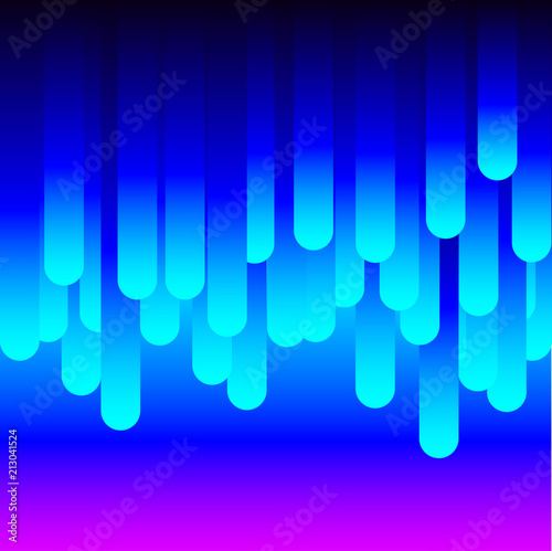 Fluorescent lines. Abstract glow line for design card, scientific conference invitation, school education wallpaper, t shirt, bag print, modern workshop advertising, shop sale poster etc.
