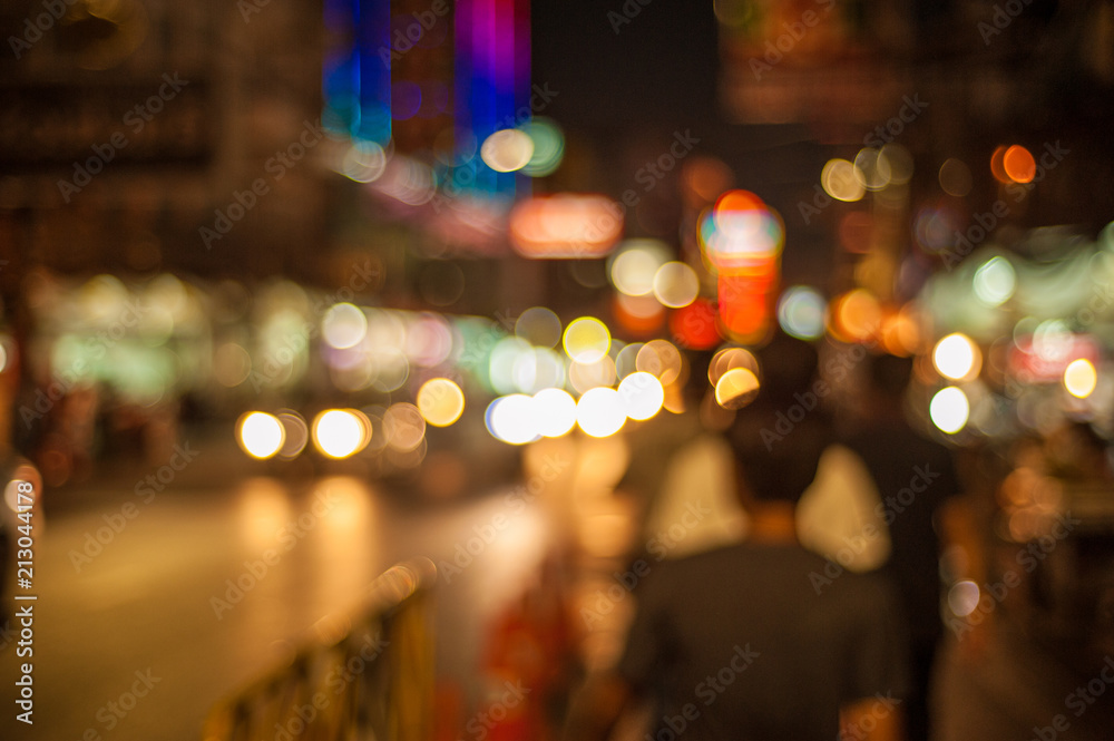BLURRED STREET BACKGROUND.In bangkok thailand. BLURRED STREET BACKGROUND.In bangkok thailand.