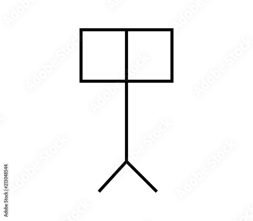 music stand icon