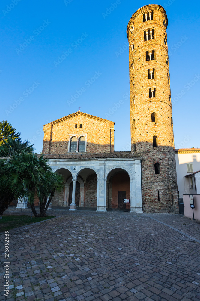 Basilica of Sant'Apollinare Nuovo, part of Byzantine heritage of Ravenna, Emilia Romagna, Italy