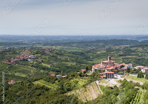 view of Smartno village, Slovenia