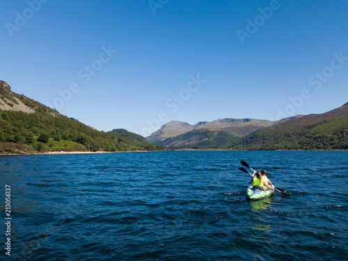 Ennerdale Water in Cumbia, UK
