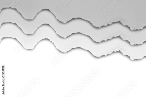 Картината върху платно pieces of torn paper texture background, empty space for text.