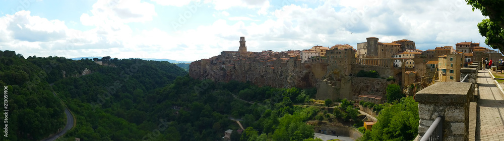 Pitigliano View from the edge of town