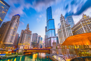 Chicago, Illinois, USA Cityscape