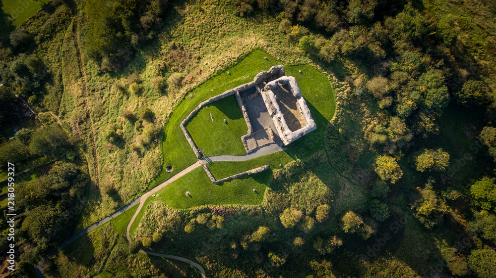 Dundonald Castle from Above