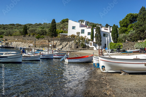 Konstfotografi Port Lligat on Cape Creus on the Costa Brava Catalonia