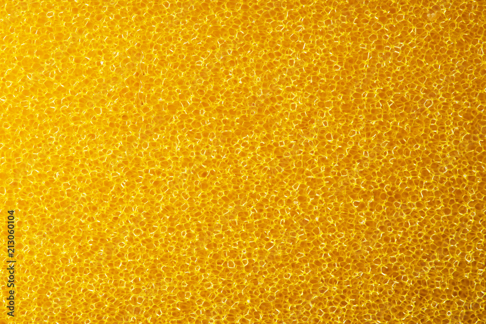 Macro shoot of kitchen sponge